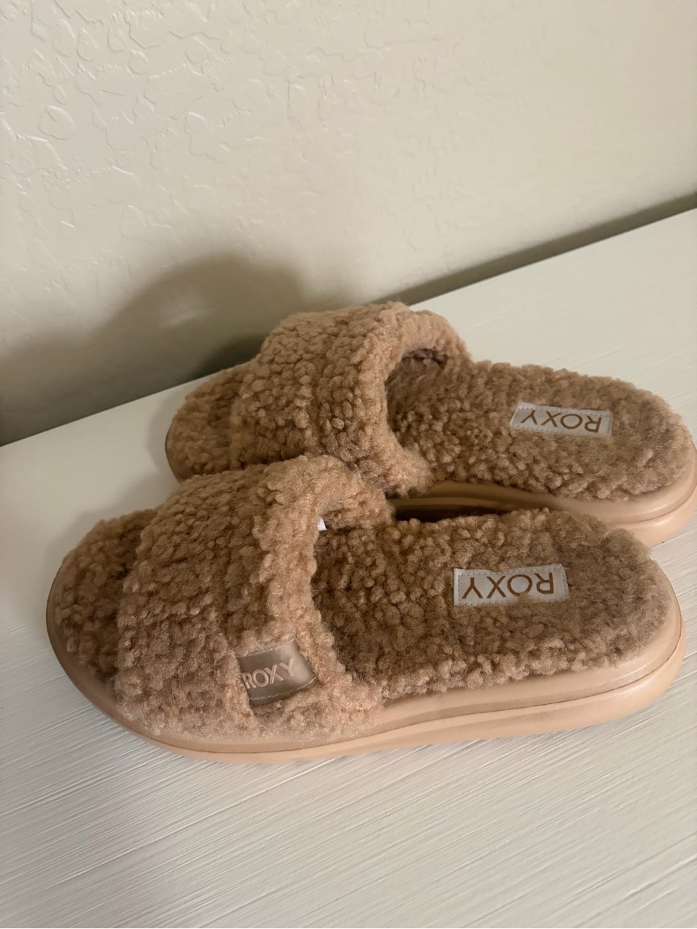 ☀️🧸Roxy Plush☀️🧸Teddy Bear Slide Sandals🌊🧸 Slippers